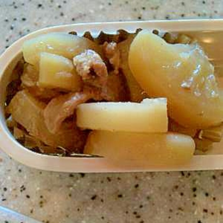 材料入れたらほったらかし!大根と豚肉の煮物